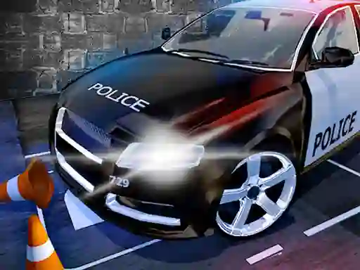 שפּיל Police Car Parking Mania Car Driving אָנליין