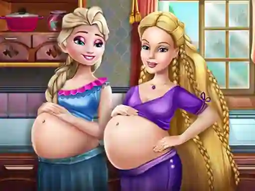 שפּיל Happy Princesses Pregnant BFFS אָנליין