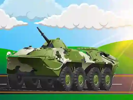 שפּיל Military Vehicles Jigsaw אָנליין