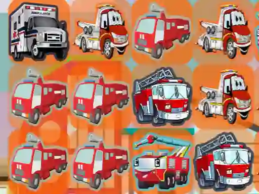 שפּיל Emergency Trucks Match 3 אָנליין