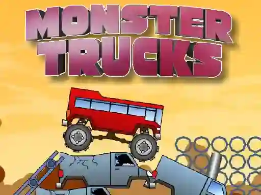 שפּיל Monster Trucks Challenge אָנליין