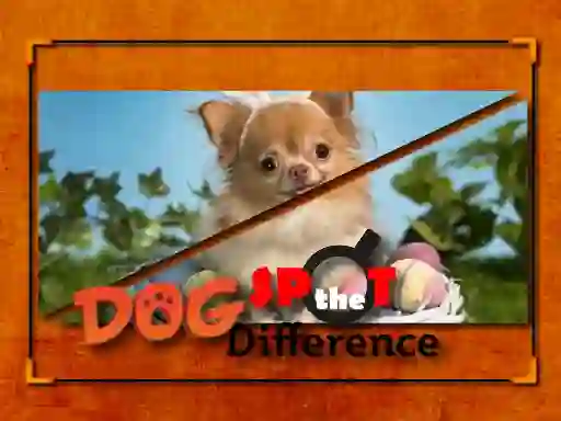 שפּיל Dog Spot The Difference אָנליין