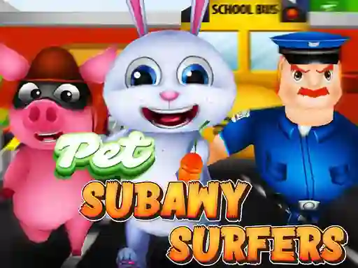 שפּיל Pet Subway Surfeurs אָנליין