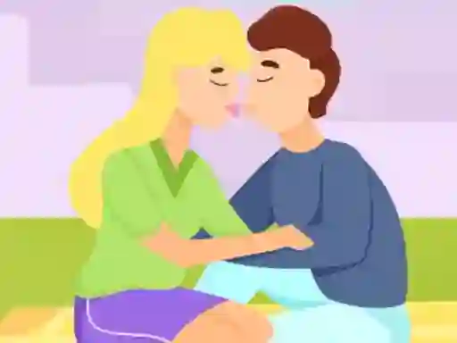 שפּיל Romantic Secret Kiss אָנליין