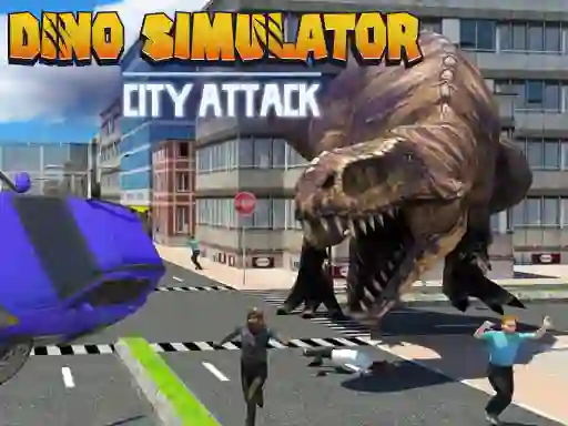 שפּיל Dino Simulator City Attack אָנליין