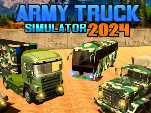 שפּיל Army Truck Simulator 2024 אָנליין