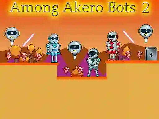 שפּיל Among Akero Bots 2 אָנליין