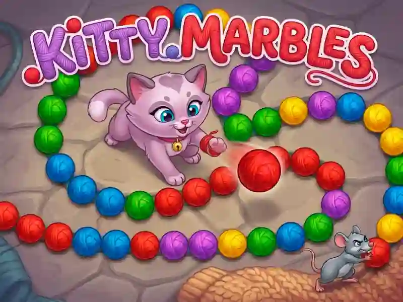 שפּיל Kitty Marbles אָנליין