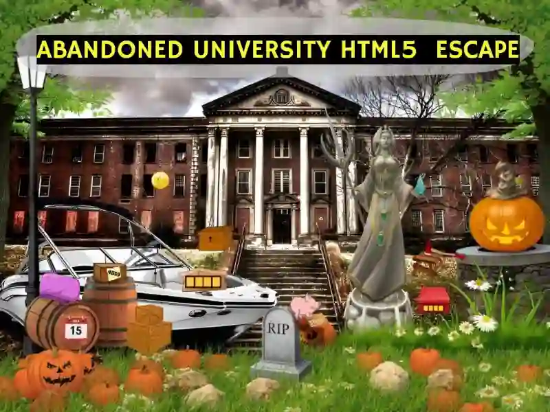 שפּיל Abandoned University Html5 Escape אָנליין