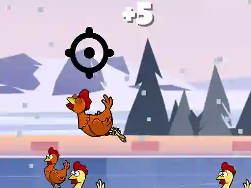 שפּיל Chicken Shooting 2D אָנליין