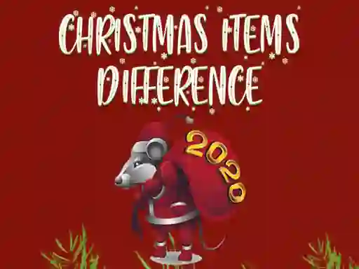 שפּיל Christmas Items Differences אָנליין