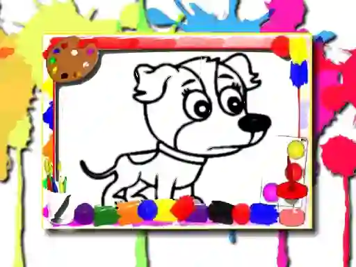 שפּיל Dogs Coloring Book אָנליין