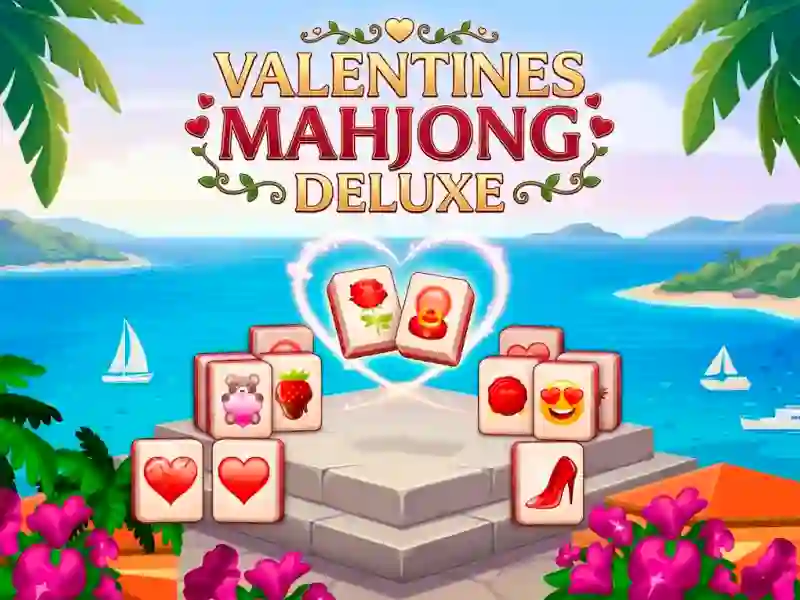 שפּיל Valentines Mahjong Deluxe אָנליין