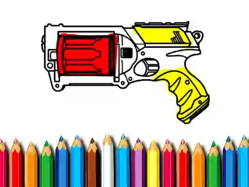 שפּיל Back To School: Nerf Coloring Book אָנליין