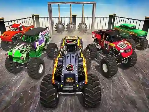 שפּיל Monster Truck Impossible Stunt Track אָנליין