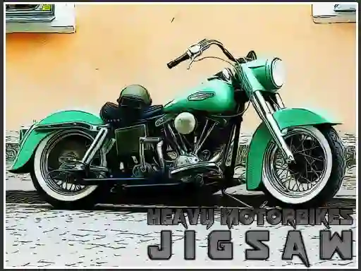 שפּיל Heavy Motorbikes Jigsaw אָנליין