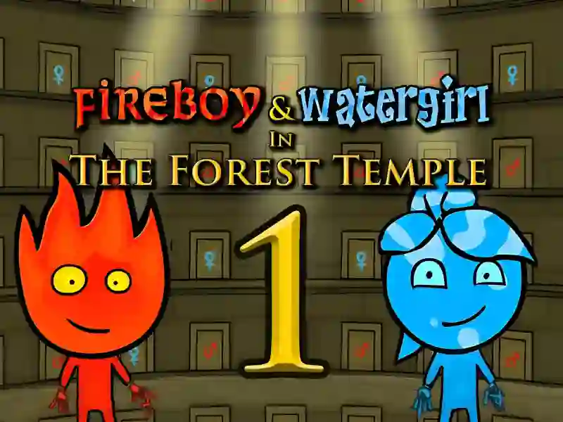שפּיל Fireboy & Watergirl In The Forest Temple אָנליין