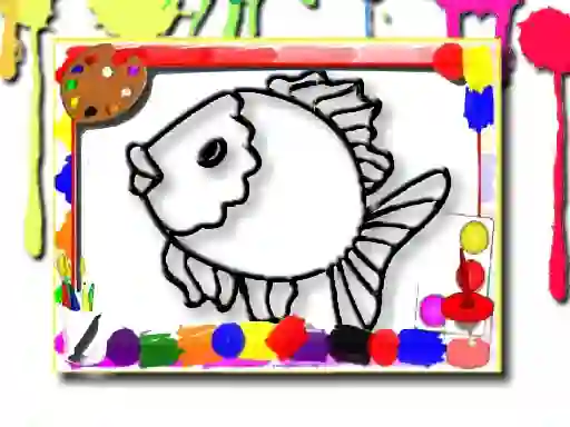 שפּיל Fish Coloring Book אָנליין