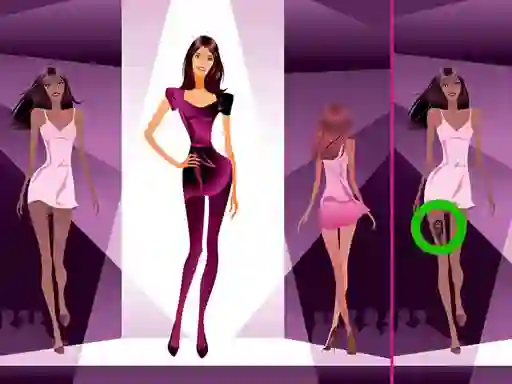 שפּיל Fashion Models Differences אָנליין