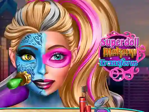 שפּיל Super Doll Makeup Transform אָנליין