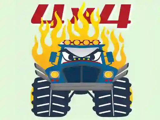 שפּיל Monster Trucks Coloring Pages אָנליין