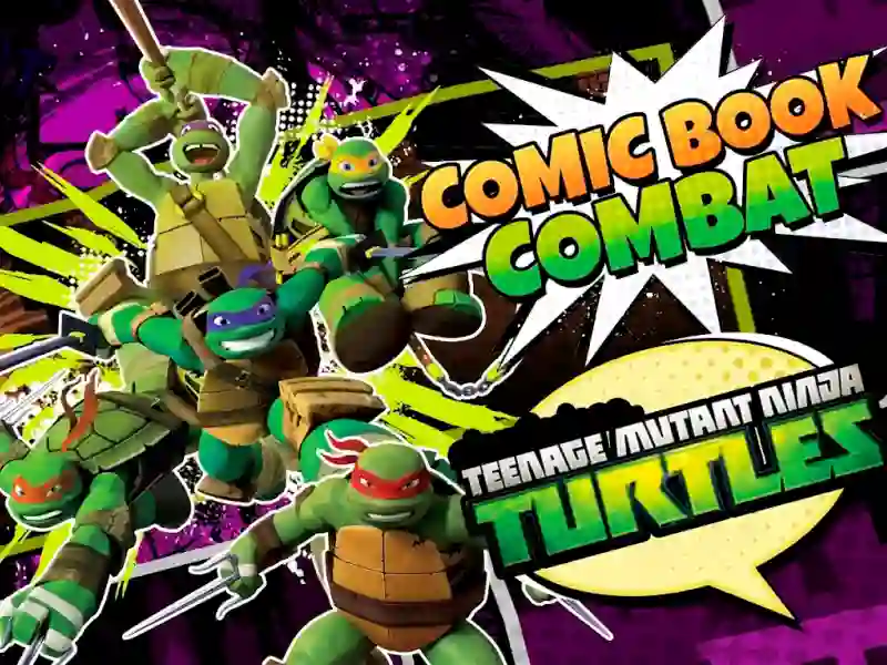 שפּיל Teenage Mutant Ninja Turtles Comic book Combat אָנליין