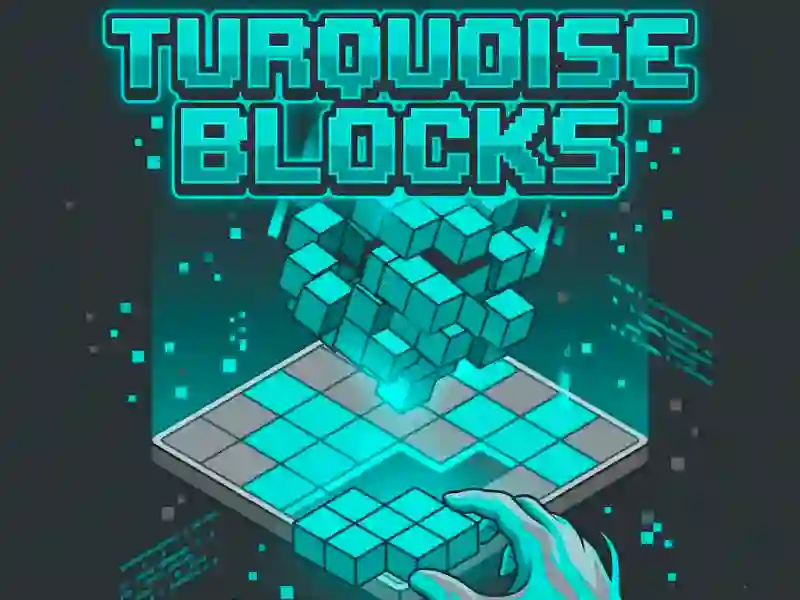 שפּיל Turquoise Blocks אָנליין