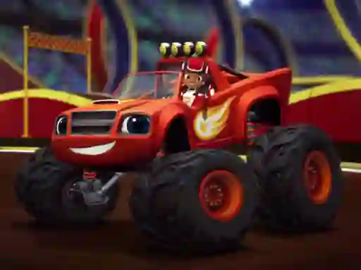 שפּיל Blaze Monster Trucks Hidden Stars אָנליין