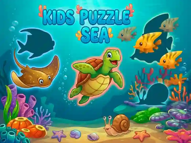 שפּיל Kids Puzzle Sea אָנליין