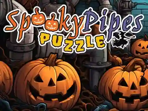 שפּיל Spooky Pipes Puzzle אָנליין
