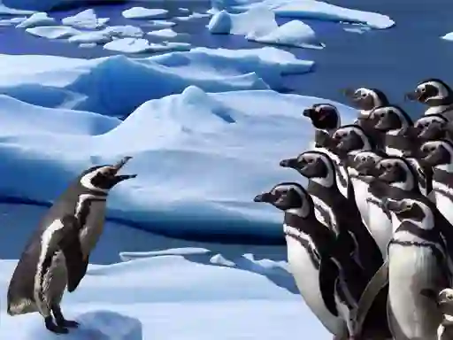 שפּיל Penguins Slide אָנליין