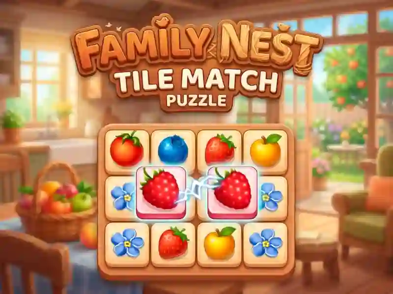 שפּיל Family Nest: Tile Match Puzzle אָנליין