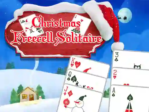 שפּיל Freecell Christmas Solitaire אָנליין