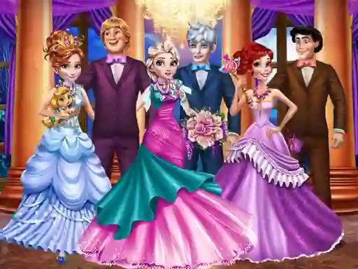 שפּיל Princesses Castle Ball אָנליין