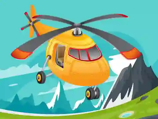 שפּיל Helicopter Jigsaw אָנליין