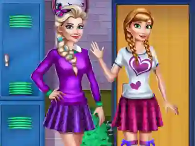 שפּיל Princesses College Looks אָנליין