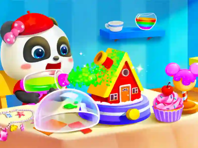 שפּיל Baby Panda Kids Crafts DIY אָנליין