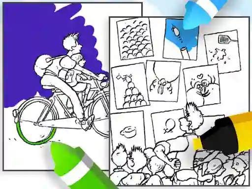 שפּיל Coloring Mees Kees אָנליין