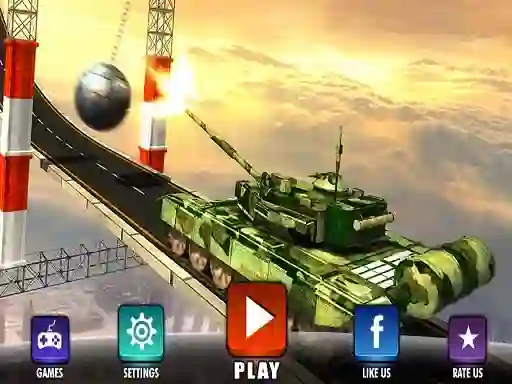 שפּיל Impossible Army Tank Driving Simulator Tracks אָנליין