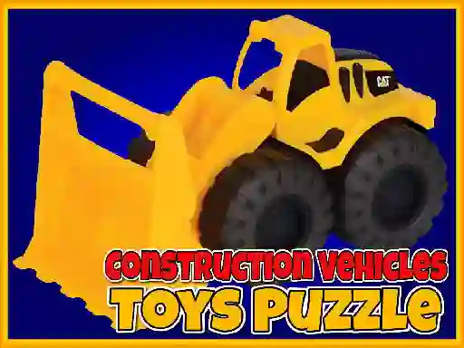 שפּיל Construction Vehicles Toys Puzzle אָנליין