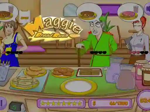 שפּיל Maggie Bread Rush אָנליין