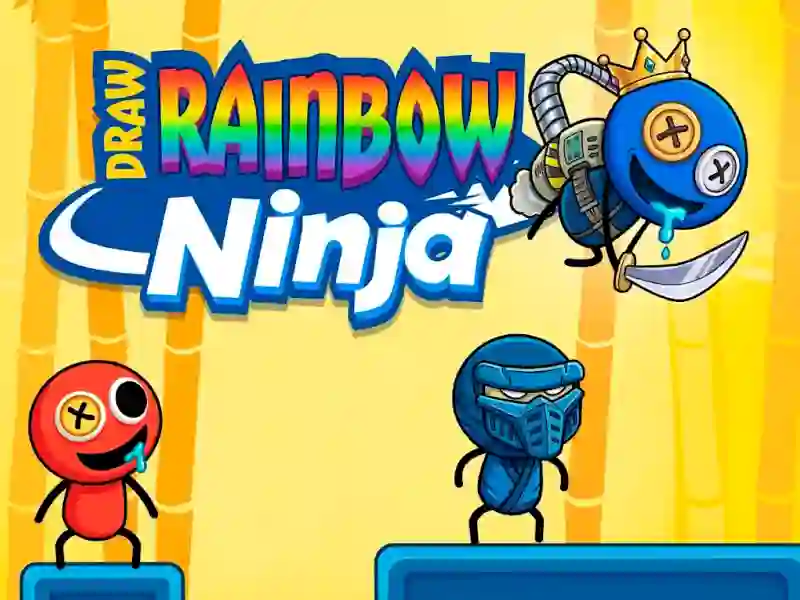 שפּיל Draw Rainbow Ninja אָנליין