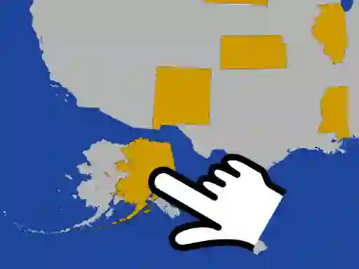 שפּיל USA Map Challenge אָנליין