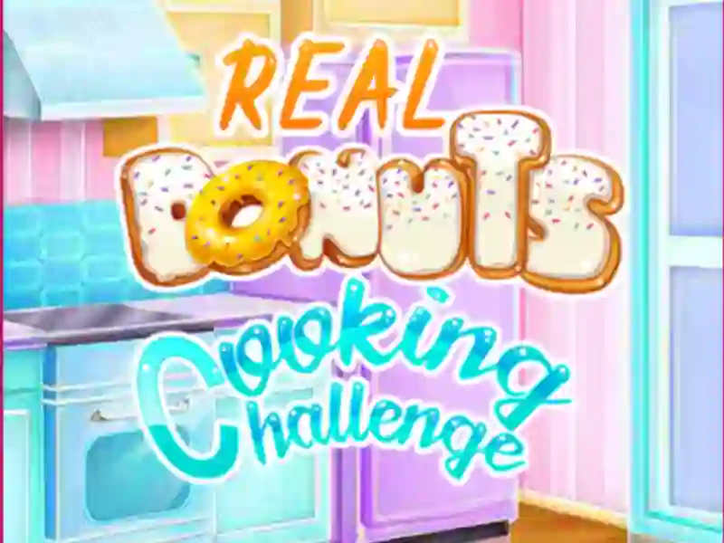 שפּיל Real Donuts Cooking Challenge אָנליין