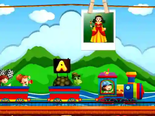 שפּיל Alphabetic train אָנליין