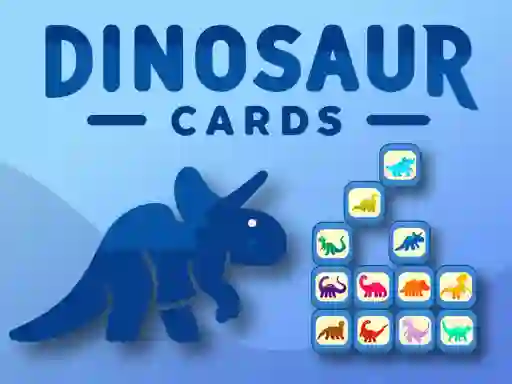 שפּיל Dinosaur Cards אָנליין