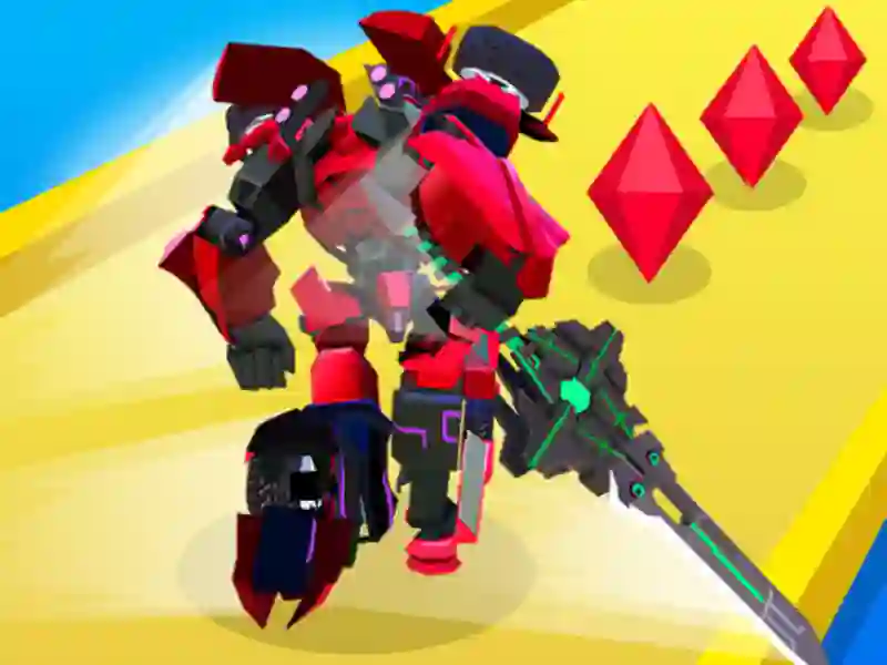 שפּיל Robot Runner Fight אָנליין