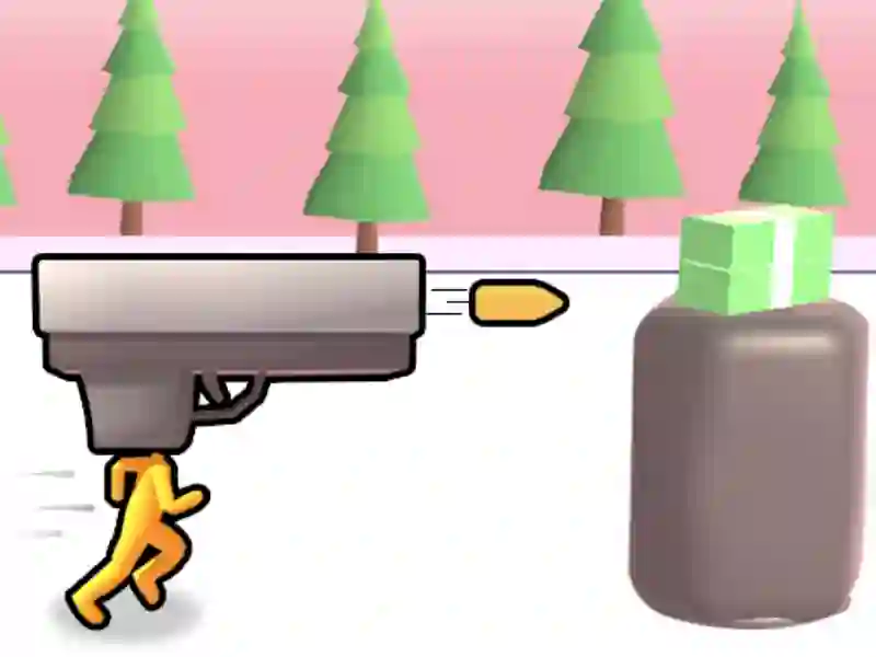 שפּיל Gun Head Run אָנליין