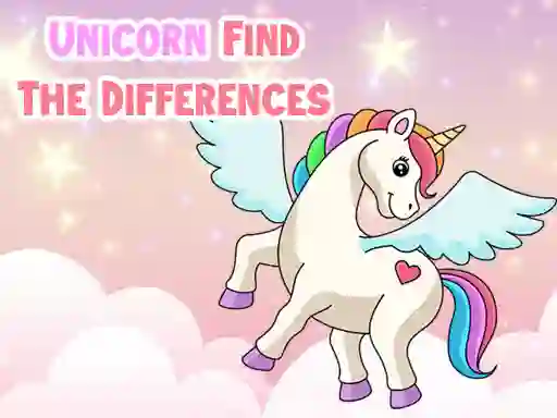 שפּיל Unicorn Find The Differences אָנליין