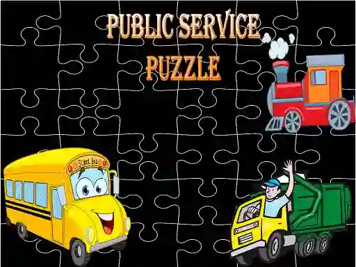 שפּיל Public Service Puzzle אָנליין